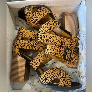 Cheetah heels